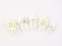 ネイルサロン アテナ(Athena)/持ち込みアート/お花ネイル