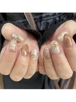 リノ 大阪本町店(lino)/ニュアンスネイル