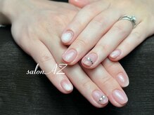 サロン エージー(salon AZ)/シンプル持ち込みデザイン90分