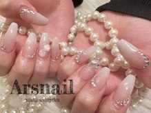 アルスネイル(Ars nail)/白グラデーション