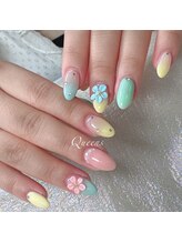 クイーンズビューティーサロン 新宿本店(Queen's beauty salon)/チップ長さ出し10本やり放題