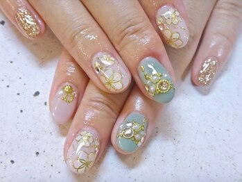 ネイルサロン ラグジェ(Nailsalon LUXE)/定額★ゴージャス★