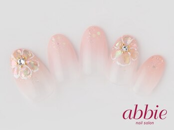 ネイルサロン アビー グランデュオ蒲田店(abbie)/シェルフラワー¥11550
