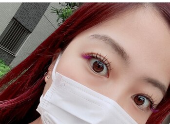 アース 稲毛海岸店(HAIR & MAKE EARTH)/パッチリきれいな目にしたい