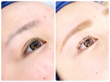 ラズベリー ベレー(Raspberry Beret)/眉毛スタイリング例