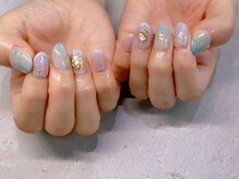ビアンカ ネイルサロン 大宮店(Bianca)/ニュアンスキラキラネイル★