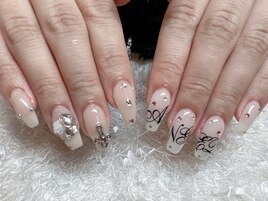 筆記体デザイン