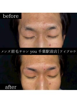 ユー 千葉駅前店(you)/メンズ眉毛/メンズ眉/千葉駅