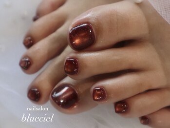 ブルーシエル(blueciel)の写真/ガチガチかかとをスッキリ!角質ケアとフットネイルのセットがお得♪自慢の足元へ☆高石/堺/泉大津/岸和田