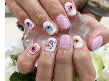 プルミエ ネイル(Premier Nail)/フラワー☆写ネイル