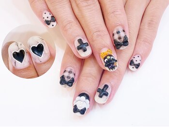 ネイルコレクション ピンク(Nail Collection Pink)/ジェル放題+ばつ丸くん追加