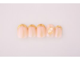 ミラーフレンチネイル