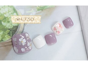 ネイルパキラ(nail pachira)/キュート☆ホロフラワー