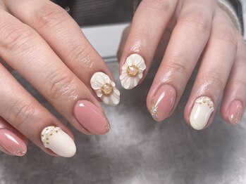 メルシー(Merci)/お花ぷっくり by福澤