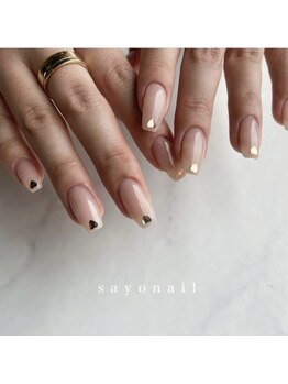 ハートホロネイル