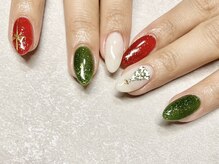 ニコミー(nicomii)/クリスマスネイル/¥6000
