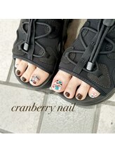 クランベリーネイル 代官山 恵比寿(cranberry nail)/8月定額デザイン