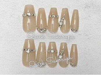 クイックスカルプ 新宿店(Quick Sukarupu)/ワンホンネイル埋め尽くし3980円