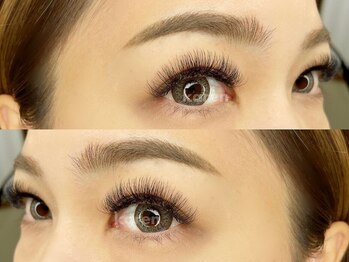 カレン(Karen)の写真/モチが良く、自まつ毛にも優しい◎まつ毛の状態を見極めて丁寧に施術いたします！いつでもキレイな目元に♪