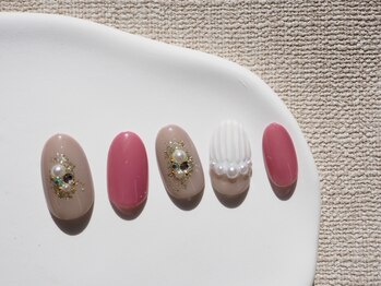 定額アートネイル7500円