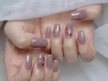 イーナネイル(i-na Nail)の写真/《喜多方/塩川町》きれいめシンプルデザインや手描きのフラワーアートは《i-na Nail》におまかせを◎