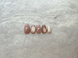 シンプルハートネイル☆