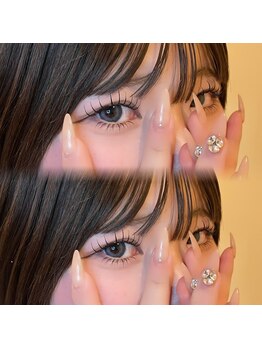 メル バイ ウィリートーキョー(MELL by wellytokyo)/上下マツエク フラットラッシュ