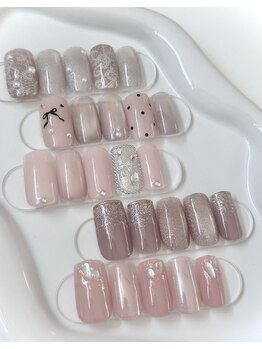 アンシュシュ(UNCHOUCHOU)の写真/お得な定額メニューをご用意★持ち込みデザインも対応しております◎理想の指先に叶えます♪