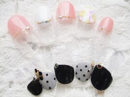 ジェル幅広選べるアート¥7040～