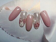 アウラ ネイルサロンアンドスクール(aula)/桜ネイル