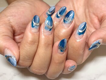 ネイルサロン スマイリー 古川橋店/持ち込みデザイン