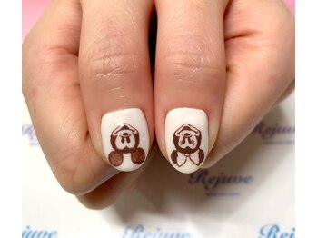 リジュベ(Rejuve)/ラテアート風ミッキー＆ミニー☆