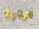 ひまわりネイル 10980円