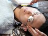 【メンズヒゲ脱毛】体験1回　≪首肩+ヘッドマッサージ付≫