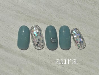 アウラ(aura)の写真/【大人ニュアンスネイル】トレンドを取り入れたハイセンスなデザイン多数☆素敵なお手元に仕上げます♪