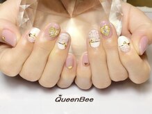 クインビー(Queen Bee)/【ハンドジェル】定額ネイル