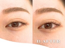 ビーアフターサロン 恵比寿本店(B<AFTER SALON)/優しげな印象に変わるまつ毛