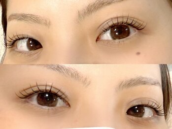 シーアットシュシュ(C at Chouchou)/エクステ＋まつ毛パーマ