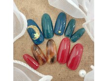 【定額ジェルセット 】8種類のデザインから選択￥5,890