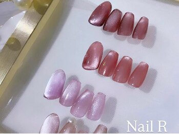 ネイルアイラッシュ アールエビス(R EBISU)の写真/【パラジェル変更◎】ワンランク上のキレイめネイル♪透明感×うる艶の上品ネイルをご提供♪