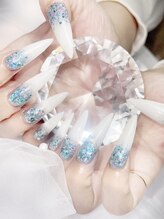 スワロ(Swaro)/長さ出しギャルネイル☆