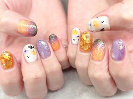 ハロウィンネイル