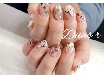 デュアスアール チャンドラ(DuasR chandra)/ラテアートネイル