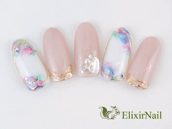 エリクサーネイル 五反田(Elixir Nail)/定額b カジュアル/クーポン使用