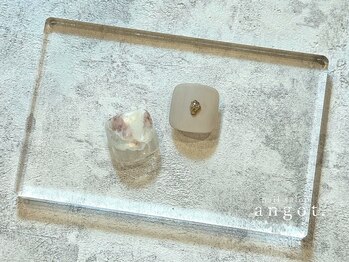 アンガット(angot.)/親指アート◆