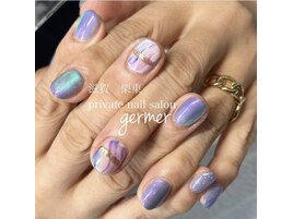 ブルーのマグネットを取り入れて