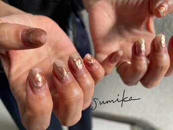 スミカ(sumika)の写真/”sumika”で季節や流行などに合わせたあなただけのデザインを提案☆満足感たっぷりの指先に・・♪