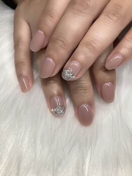 サフィールネイルサフィールネイル(Saphir nail)/ストレートフレンチ