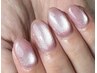 【シンプルで綺麗♪】大人気★マグネットネイル／ワンカラージェル/7000円