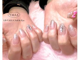 ラメグラデーションネイル